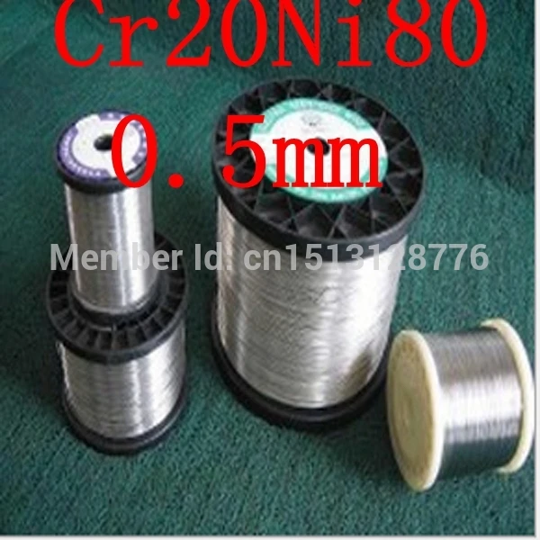 0.5mm authentic nichrome wire resistance nickel chrome heating element