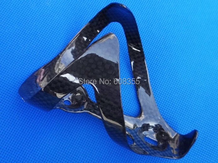 

Carbon glossy MTB Mountain Road bike bicycle water Bottle cage - 2 Pcs Cages BC06