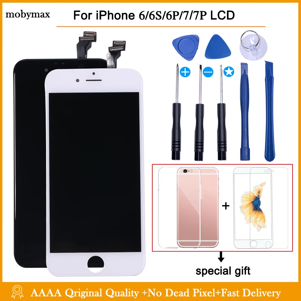 

Replacement LCD For Iphone 6 LCD Screen Display Touch Digitizer Assembly For iphone 6 plus Screen AAA Quality for iphone 6s lcd