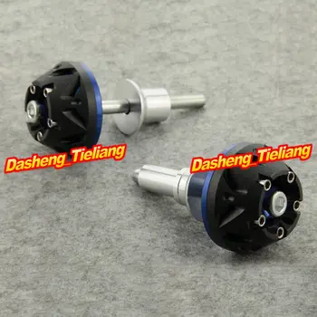 

For Suzuki 2006-2010 GSXR 600 GSXR600 Frame Engine Cover Sliders Crash Pads Protector BLUE Color Motor Spare Parts