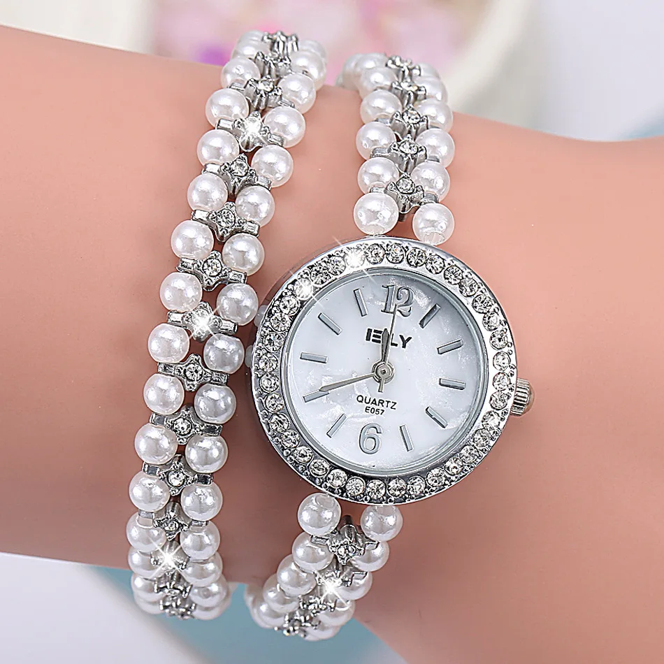 NanBo Quartz Watch Women Gold Pearl Jewelry Steel Bracelet Wristwatch Women Female Ladies Crystal Casual Fashion Watch NanBo Quartz Watch Women Gold Pearl Jewelry Steel Bracelet Wristwatch Women Female Ladies Crystal Casual Fashion Watch