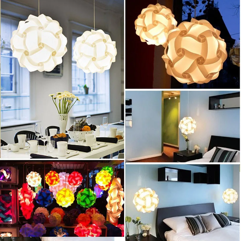 Diy Ball Lamp Shade Ceiling Pendant Lights Covers Iq Jigsaw Puzzle