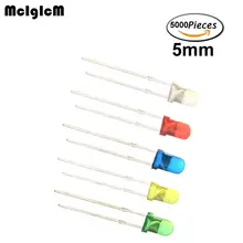 MCIGICM 5000 шт led 5 мм диод