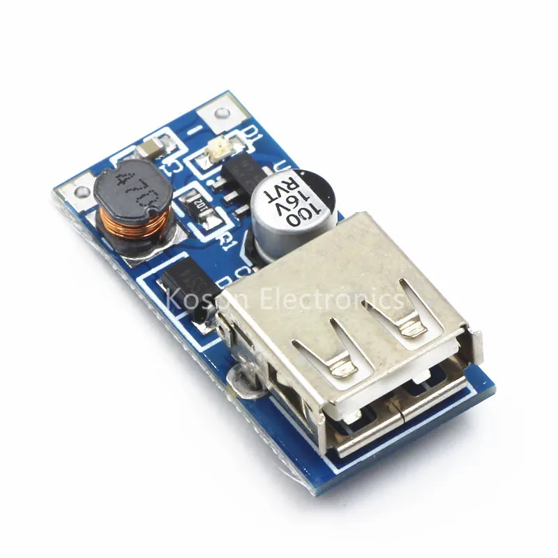 DC-DC конвертер Импульсный Повышающий Модуль 0 9-5 V T0 5 600MA USB Зарядное устройство для