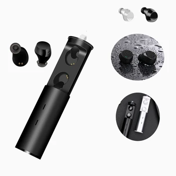 

TWS Cordless Running Earbud Stereo Bass Microphone Sub Woofer Headset Bluetooth 5.0 Plugs Car Smartphone Earphone for Samsung