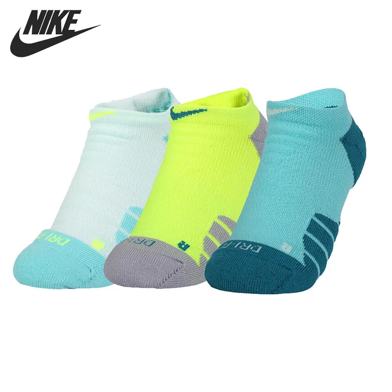Original New Arrival NIKE Women's Low top Sports Socks( 3 Pairs )nike