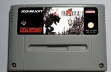 Cartucho de Juego RPG-FINAL FANTASY VI EUR Versión Inglés Idioma Guardar Archivo