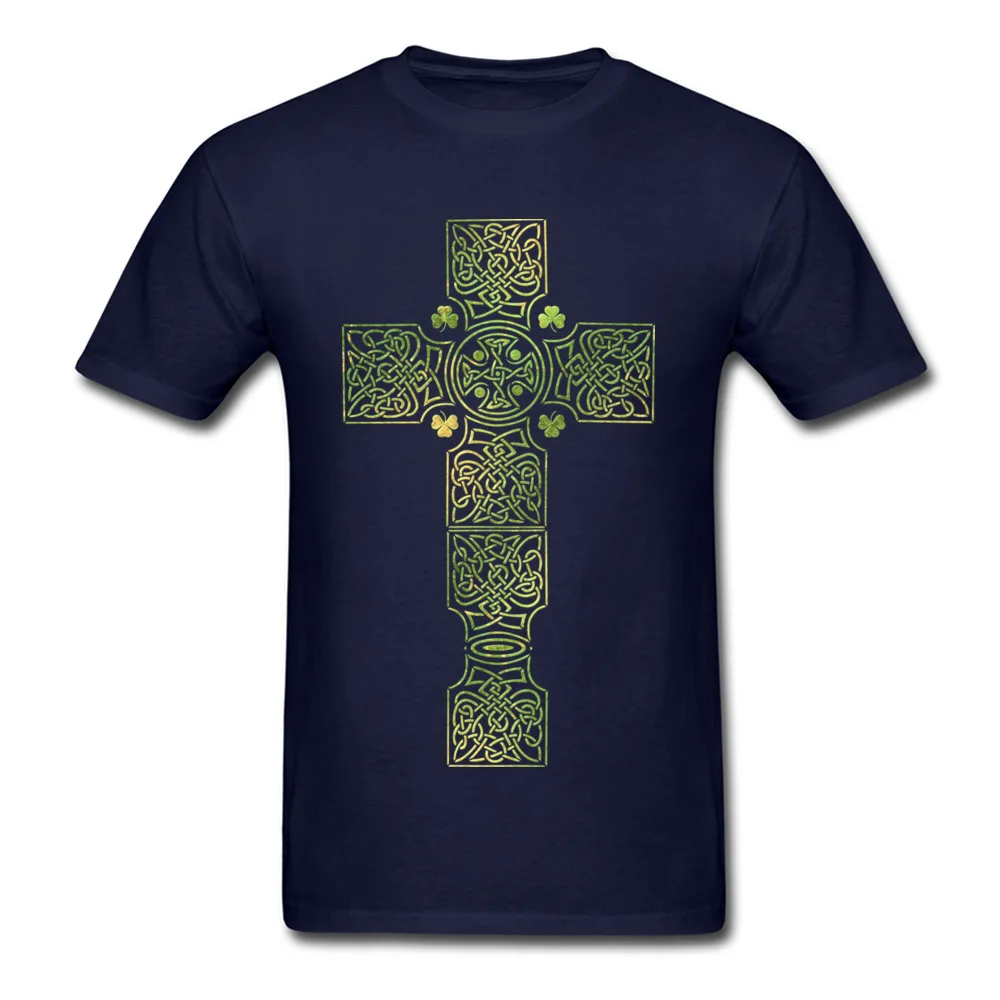 Lucky Celtic Cross_navy