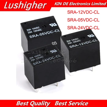 

5PCS Relay SRA-12VDC-CL SRA-05VDC-CL SRA-24VDC-CL Relays 5PINS 12v 5v 24v DC High Quality T74