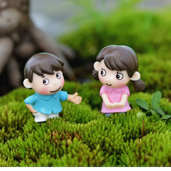 

8 Pcs Lovers Couple Figurines Miniatures Boy Girl Fairy Garden Miniaturas Resin Crafts Gifts Home Decoration Accessorie HERMOSO