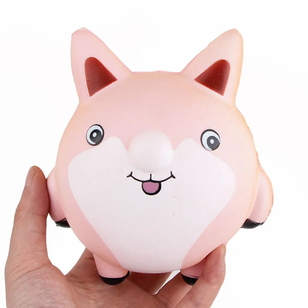 Adroable Fox супер медленно поднимающаяся игрушка прекрасные мягкие для сжатия кукла снятие стресса игрушки для детей подарок Изысканная игрушка-антистресс