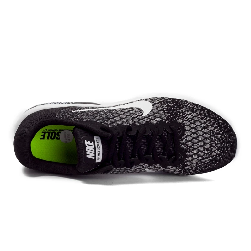 Оригинальный Новое поступление NIKE AIR MAX SEQUENT 2 мужские кроссовки для бега|Беговая