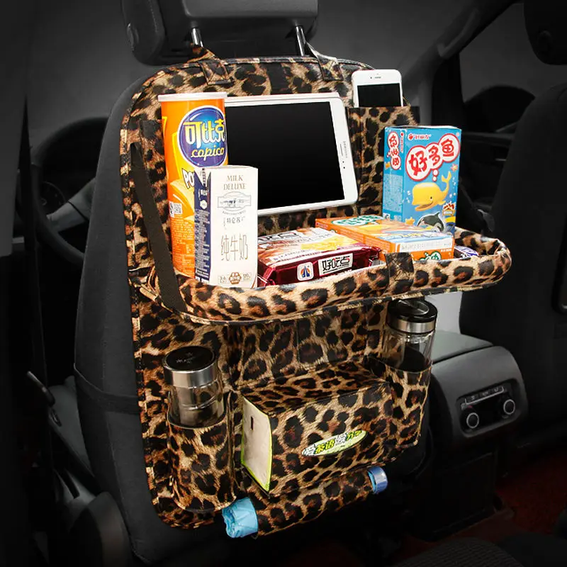 Автомобильная складная сумка для хранения на заднем сиденье, лоток для еды, стол, поддон, заднее сиденье, водная автомобильная подставка для чашки с многофункциональным складным органайзером