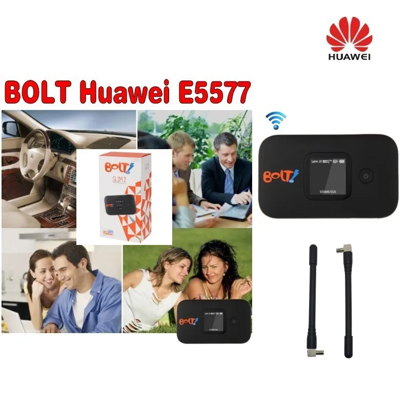 Разблокированный huawei E5577 4G LTE Cat4 Мобильная точка доступа 150 Мбит/с 4G Lte беспроводной маршрутизатор до 10 пользователей поддерживает последние обновления