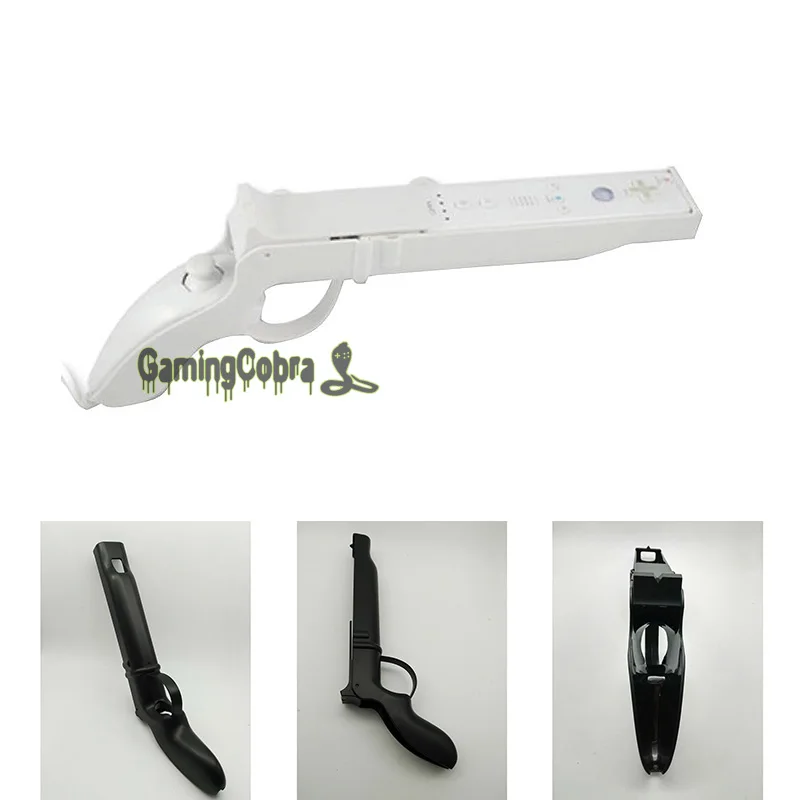 For Nintendo Wii Gamepad Remote Shooting Light Gun Adapter Game