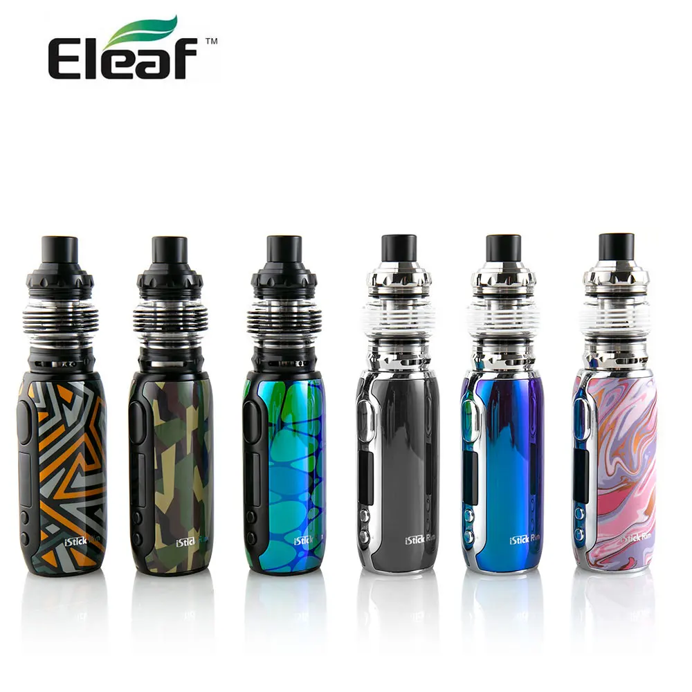 

Original Eleaf iStick Rim Kit 80W with 4ml MELO 5 Tank Built-in 3000mAh Battery Box MOD EC-S/EC-M Coil Electronic Cigarette