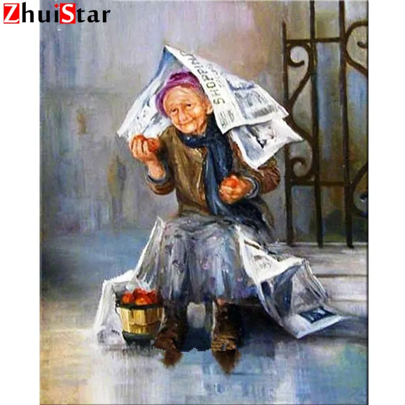 DIY Diamond Painting Cross Stitch Needlework 5D Square Mosaic Embroidery Granny Pattern Crafts XY1 | Дом и сад