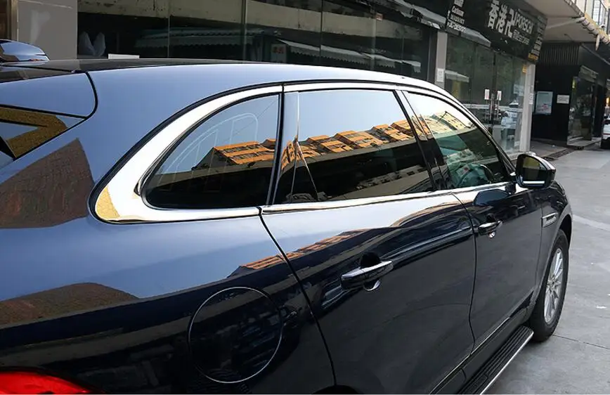 

For Jaguar F-Ritmo X761 Fondo in Acciaio Inox Sotto Il Telaio della Finestra della Soglia 12 Pz