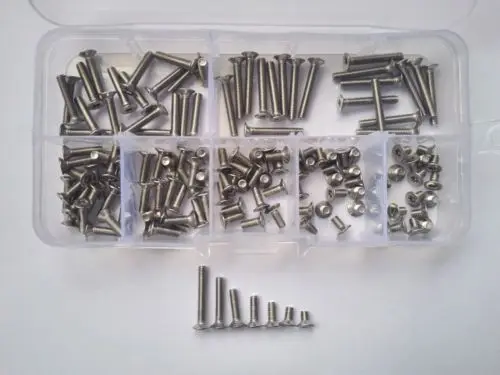 140 шт. M3 Torx T & TX розетка с потайной головкой ассортиментом стопорных винтов|bolt wall|m3