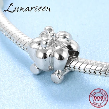 

Beautiful fairy tale Princess Pumpkin carriage 925 Sterling Silver Beads Fit Original pandora Bracelets DIY Jewelry making