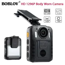 BOBLOV WN9 HD 1296P Novatek 96650 ИК камера ночного видения корпус потертый 170 градусов безопасности Карманный полицейский мини-видеокамера