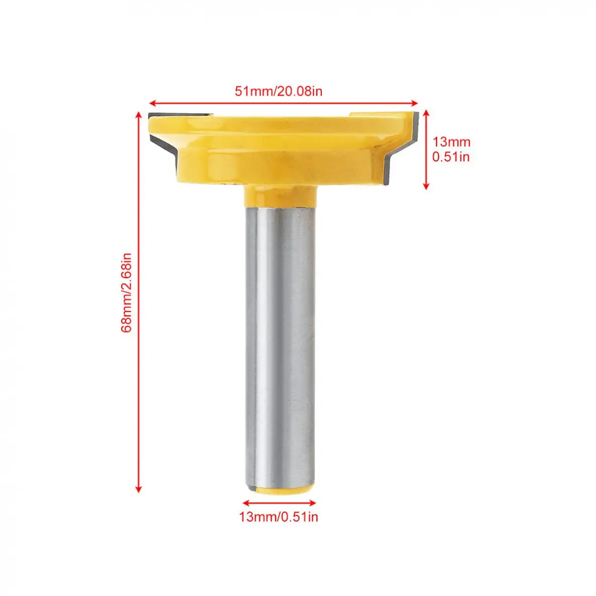 TORO 1 / 2 Angle Milling Cutter Handle High-Grade Drawer File Milling Cuts Woodworking Cutter Carving Knife