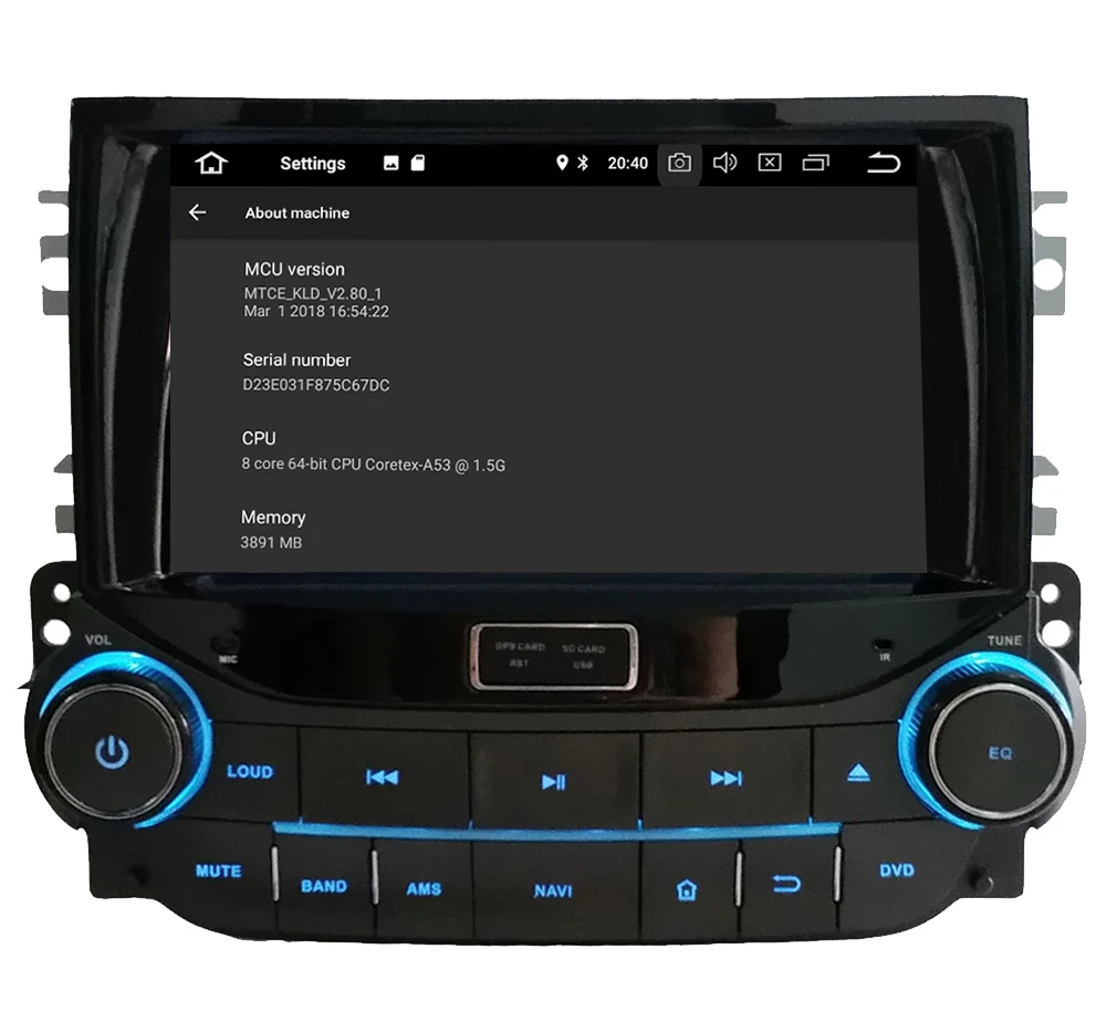 Perfect KLYDE 8" 4G WIFI Octa Core PX5 Android 8.0 4GB RAM 32GB ROM BT Car DVD Multimedia Player Stereo For Chevrolet Malibu 2012-2016 4
