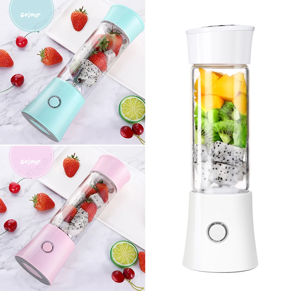  Fashion Portable Electric Juicer Blender Fruit Food Milkshake Mixer Multifunction Juice Maker Machi