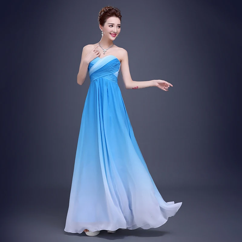 Fading blue prom dress Fading blue prom dress