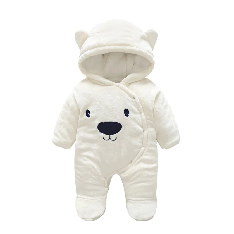 Baby Bear Rompers Costume Winter Jumpsuit Cotton Romper For Boys