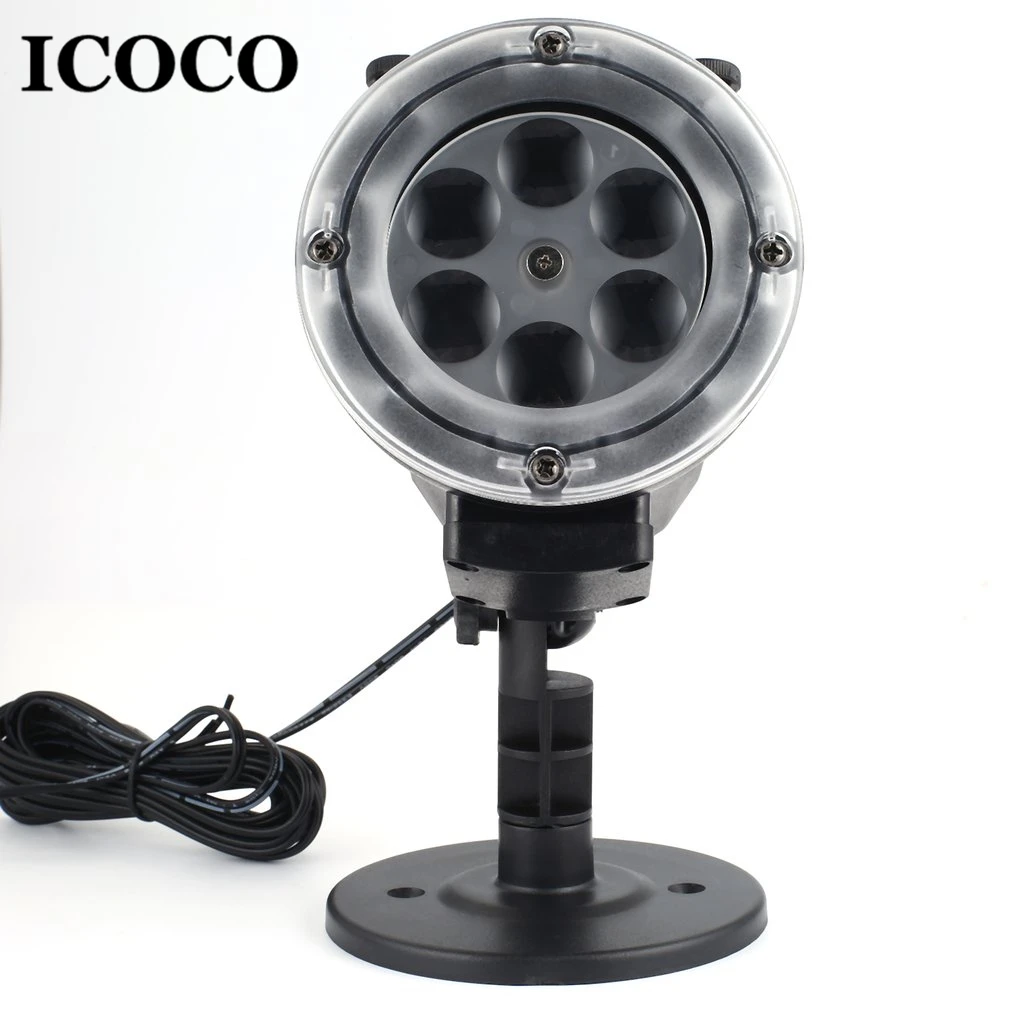 

ICOCO New Arrival High Light LED Garden Projector for Christmas Party Festival Home Outdoor Decor for EU/US/UK/AU Plug Supplier