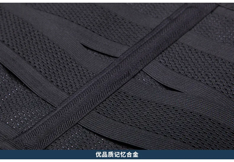 Stylish Men Tight Bellyband Waist Belt Breathable Mesh Beer Belly Elastic Corset Slimming Body Protected Shaping Band (19)