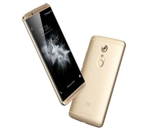 zte Axon 7 A2017, сеть 4G LTE, мобильный телефон, Snapdragon820 Android 6,0 5," 2560X1440 4/6 грамм 64/128 гром 20.0MP, отпечаток пальца, NFC - Цвет: 4G 128G Gold