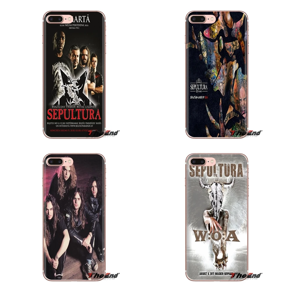 Phone Cover Bag For LG G3 G4 Mini G5 G6 G7 Q6 Q7 Q8 Q9 V10 V20 V30 X Power 2 3 K10 K4 K8 2017 Sepultura Live Giants of Rock 1991 |