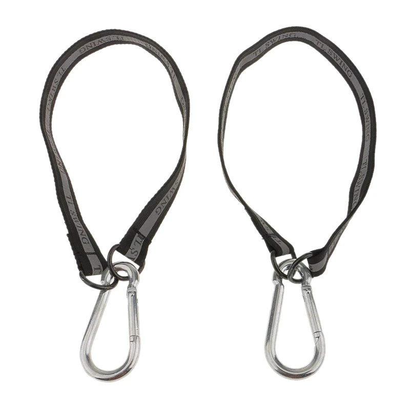 

2pcs Hook Carabiner with 2pcs Strap Attachment to Bar 64cm Long for Swing