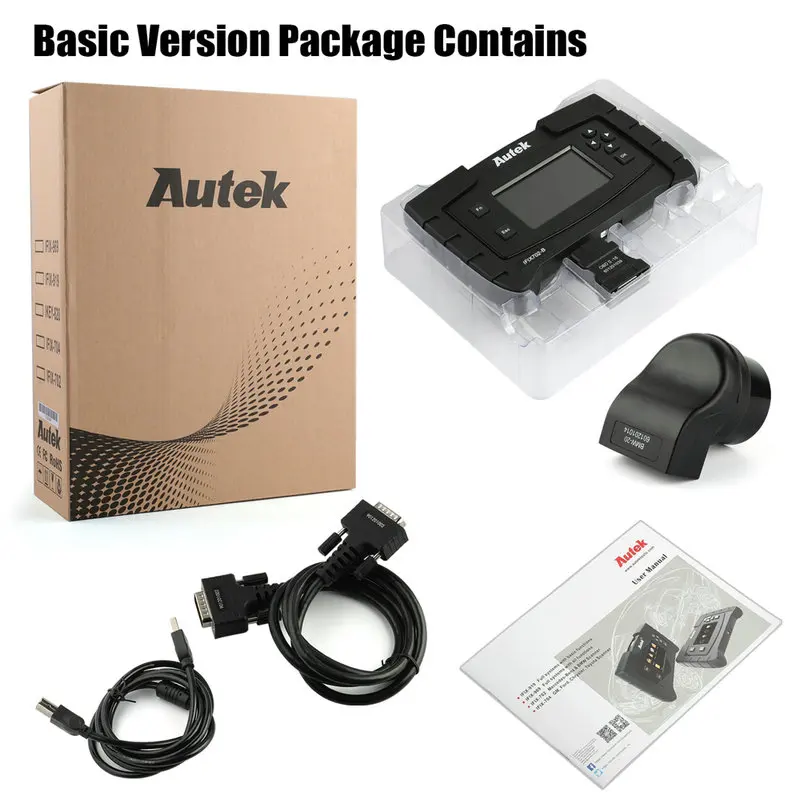 Autek IFIX702B OBD2 OBDII Автомобильный Мультиязычный сканер полный Системы передачи ABS Airbag