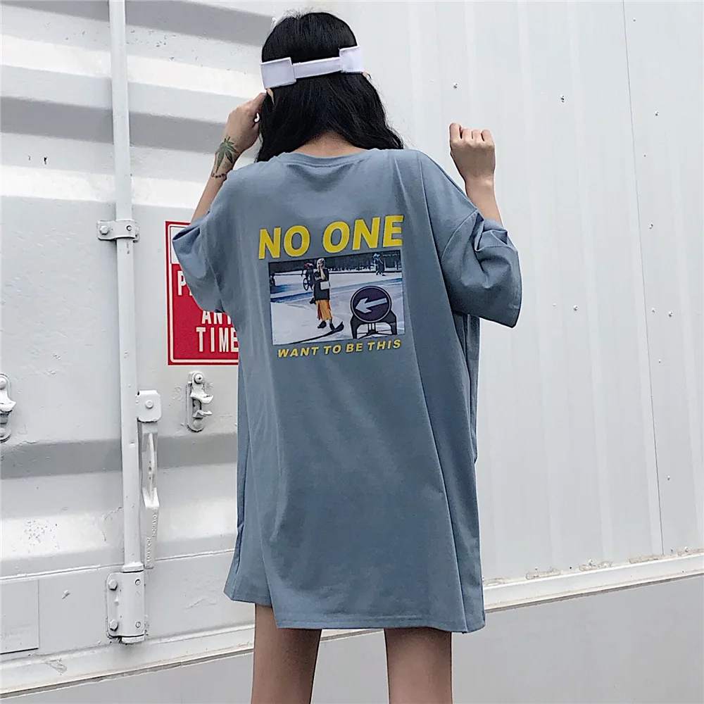 

Mr.nut meet letter T-shirt ladies casual top 2019 summer fashion ladies short-sleeved T-shirt