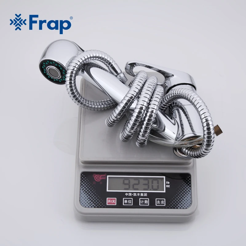 Frap kitchen faucet pull out kitchen sink faucet Modern Style Cold And Hot water mixer taps Single Handle Stretch Outlet Pipe