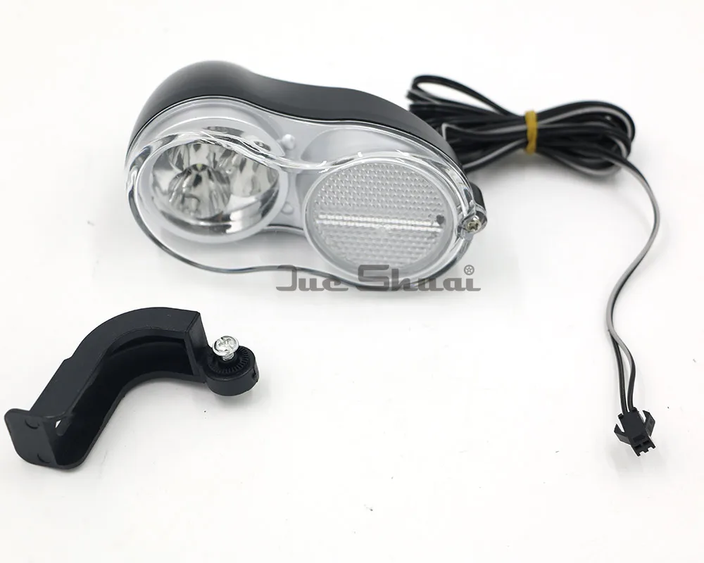 JS 36 В 48 В комплект компонентов для электрического велосипеда с контроллером 250 Вт 500 Вт, головной светильник, водонепроницаемый ЖК-дисплей, PAS DIY, велосипедные детали