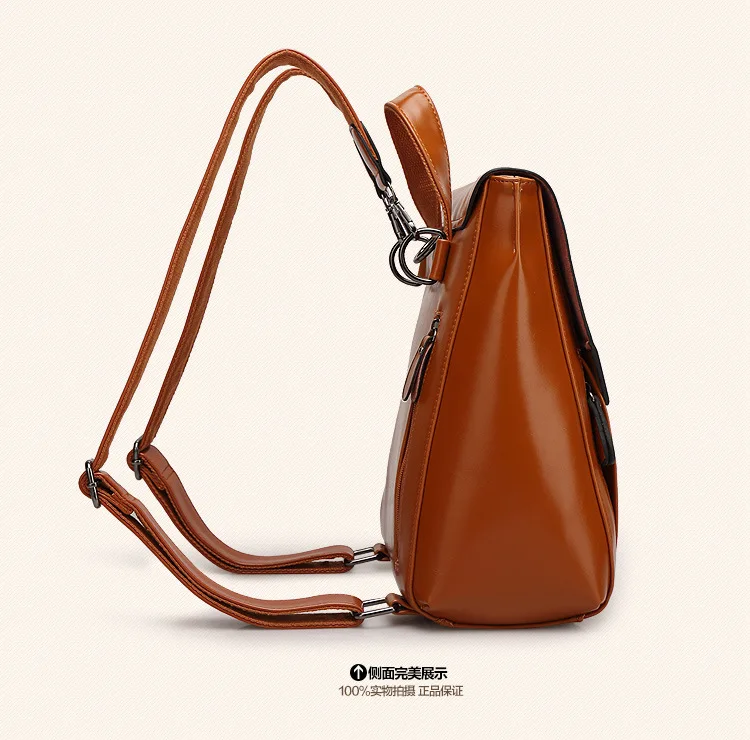 CHALLEN рюкзак женская школьная сумка на плечо для девочек-подростков винтажный кожаный Противоугонный Рюкзак Mochila Mujer Женская сумка для отдыха