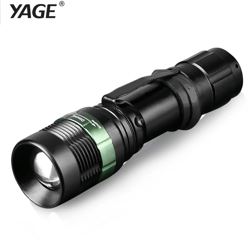 

YAGE YG-338C Flashlight XP-G Torch Lamp CREE LED Flashlight Torch Light for 18650 Battery or AAA (not in) Hand Lamp Lanterna