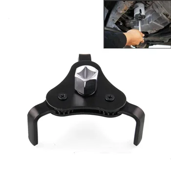 

Car Universal 2 Way Oil Filter Wrench | Auto Adjustable 3 Jaw Remover Socket 1/2 3/8