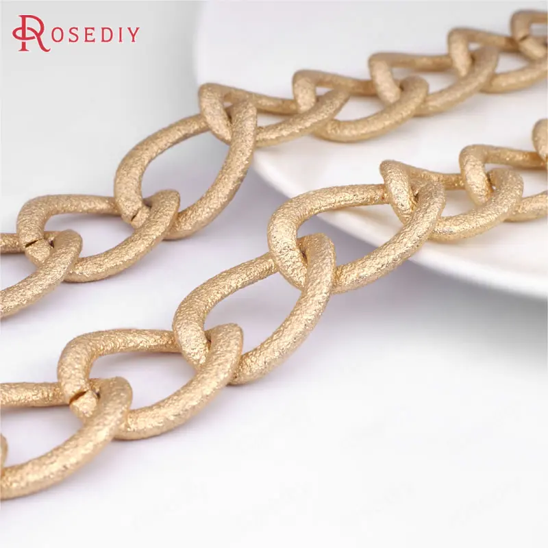 Buy (22986)1 meter 29*20MM Oxidation Gold Color