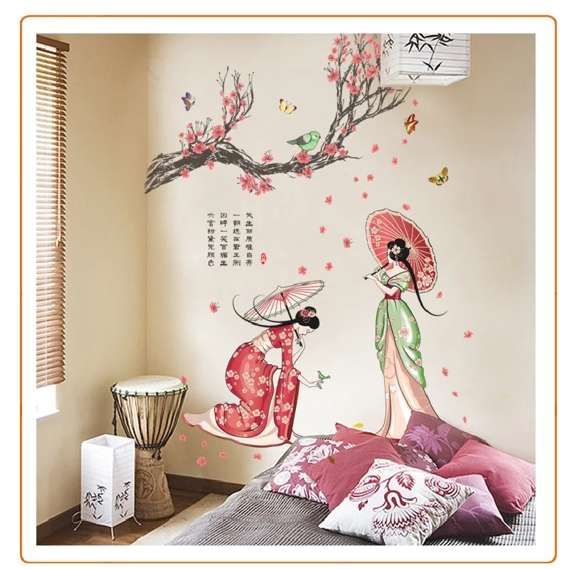 

Large Bedroom living room background wall stickers decoration murals environmental stickers can be removed home Decals CE2025/o