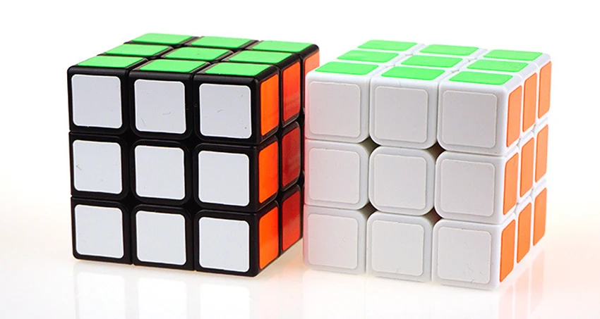 57 мм классический магия игрушки Cube3x3x3 ПВХ Стикеры блок головоломки Скорость Cube Красочные обучения Развивающие кубик-головоломка Мэджико игрушки