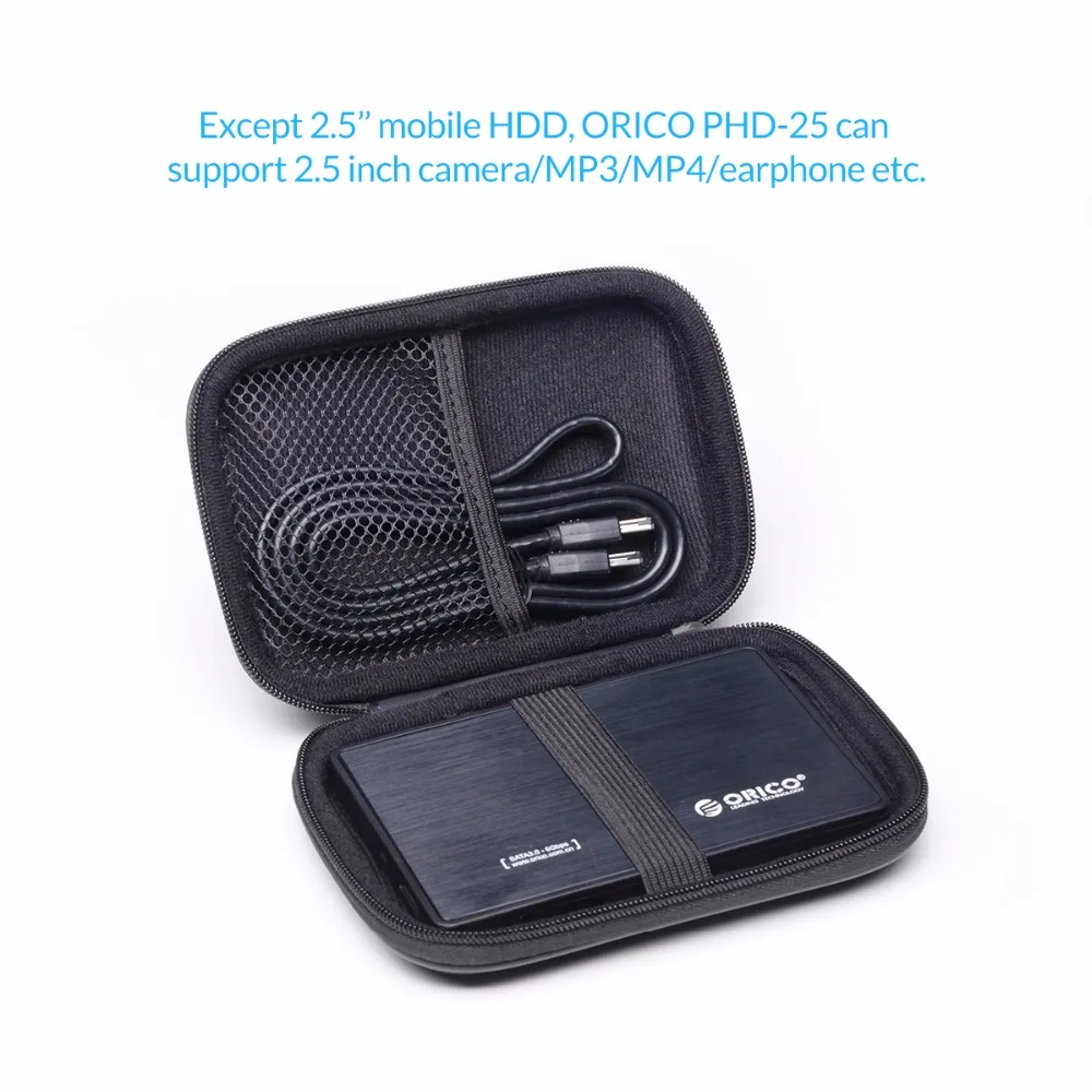 ORICO 2.5 بوصة HDD صندوق واقي حقيبة حالة الخارجية المحمولة HDD المحمولة حقيبة القرص الصلب الطاقة البنك كابل يو اس بي حقيبة للتخزين ORICO 2.5 بوصة HDD صندوق واقي حقيبة حالة الخارجية المحمولة HDD المحمولة حقيبة القرص الصلب الطاقة البنك كابل يو اس بي حقيبة للتخزين