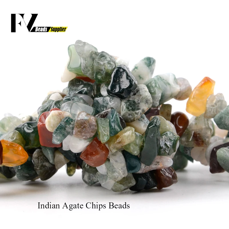

Natural Indian Agates Chips Beads for Needlwork Jewelry Making 5mm-8mm Irregular Gravel Semi Precious Stones Diy Bracelets 15"