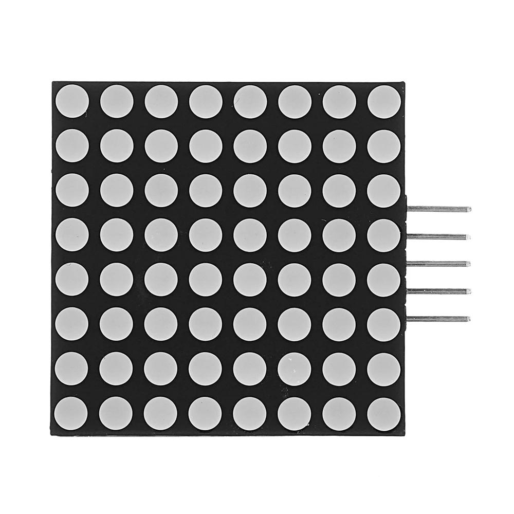 CLAITE красный светодиодный модуль с точечным дисплеем 8x8, Безшовный светодиодный модуль с открытой смарт-точкой для матрицы F5