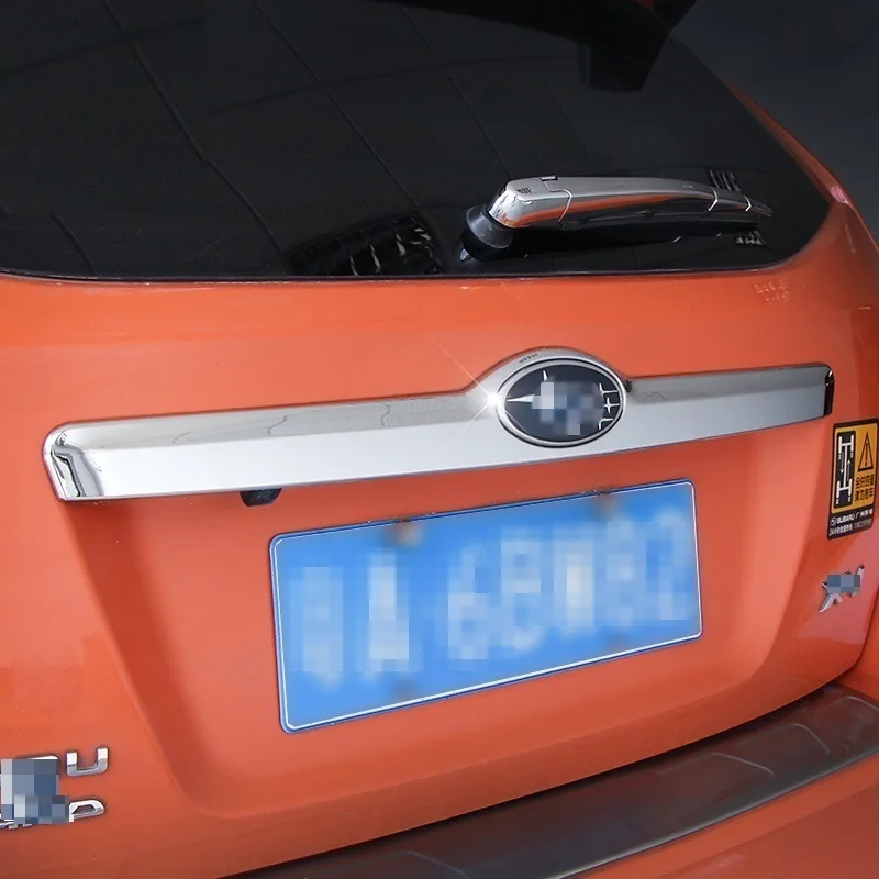 

car accessories chromium trunk trim bright Special sequins modified mouldings decorative exterior parts FOR Subaru xv
