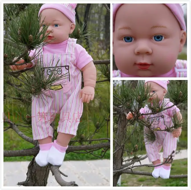Кукла реборн детская из мягкого винила и силикона 51 см|doll soft|reborn baby dolltoys for |